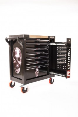 Servante d'atelier XXL 582PCS 8 tiroirs 7FULL + Clé dynamométrique qualité PRO ALPINA