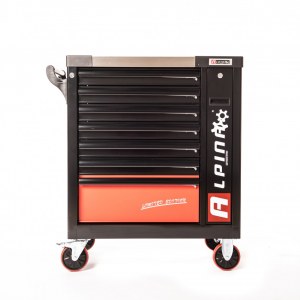 Servante d'atelier XXL 582PCS 8 tiroirs 7FULL + Clé dynamométrique qualité PRO ALPINA