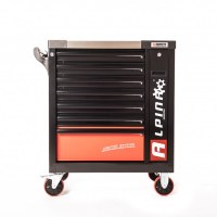 Servante d'atelier XXL 582PCS 8 tiroirs 7FULL + Clé dynamométrique qualité PRO ALPINA
