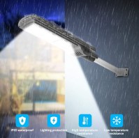 Projecteur solaire 90w triple led avec détecteur de mouvement +télécommande