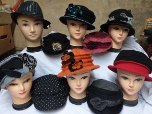 LOT de chapeaux femme 1er choix à petit prix