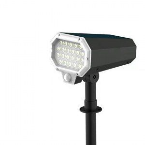 Projecteur solaire à rotation automatique - Série AUTOMATIC - Rendu lumineux 80 Watts...