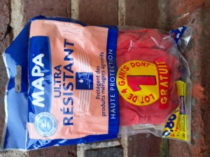 Gants ménagés et gros travaux