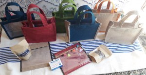 Sac en etoile de jute