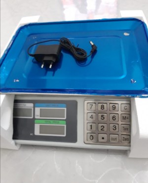 Balance digitale double écran.