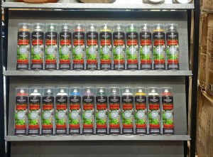 DESTOCKAGE de Bombes de peinture de marque SOPPEC