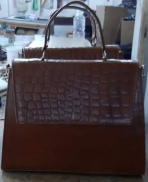 Artisanat Tunisie Sac de voyage en cuir