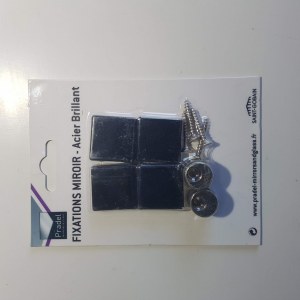 Lot de fixation miroir