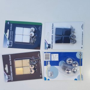 Lot de fixation miroir