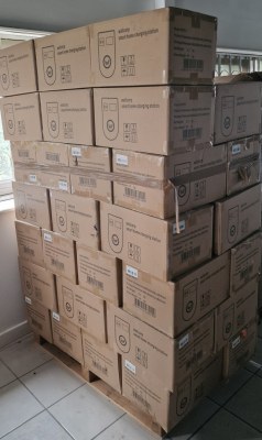 Lot de 46 bornes de recharges electriques