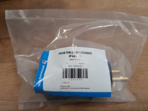 Lot Fiche male et femelle en caoutchouc