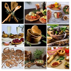 Vente en gros: ustensiles de cuisine bois d Olivier et les tables en bois d Olivier