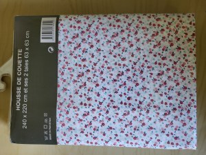 Parure de lit 240x220