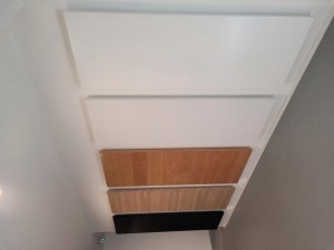 Stock de portes intérieur fin de chantier