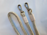 Lot de Bandoulières tressées à mousquetons