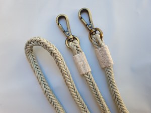 Lot de Bandoulières tressées à mousquetons