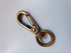 Lot de 3000 mousquetons en métal couleur bronze