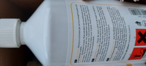 1 palette 672 solvant citrique de nettoyage