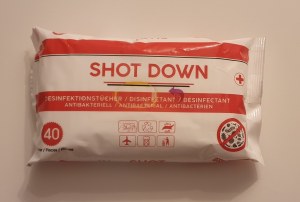 Lingettes antibacteriens