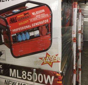 Liquidation Stock GROUPES ÉLECTROGÈNES