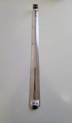 Chaussure long en acier inoxydable de 42 cm - Cuillère de qualité supérieure en métal...