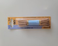 LACET DE CHAUSSURE,Beige-90 CM--Chaussures Rondes Classiques Noires De Haute Qualité,...