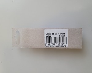 LACET DE CHAUSSURE,Beige-90 CM--Chaussures Rondes Classiques Noires De Haute Qualité,...