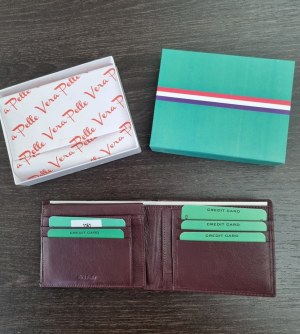 080024 Portefeuilles en cuir multifonctionnels pour hommes