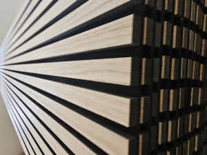 Destockage de panneaux muraux acoustiques en bois 240cmx60cm