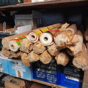 Toile cirée molletonnée Vintage