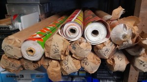 Toile cirée molletonnée Vintage