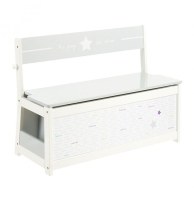 Banc coffre à jouets mixte - rangement
