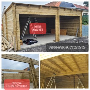 Chalet , abri de jardin Chalet loisirs pool house de 4M² à 35M² dans la limite du stock