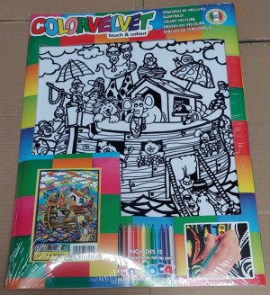 Coloriage sur velours pour petits et grands