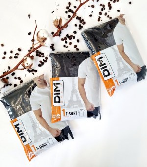 010060 T-shirts pour hommes de DIM