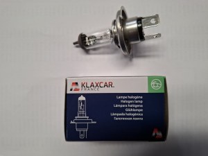 AMPOULE HALOGENE KLAXCAR H4 24V 100/90W