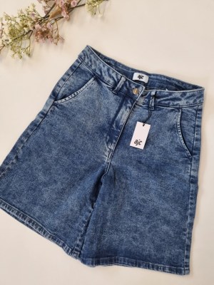 020240 Short bermuda en jean pour femmes AJC