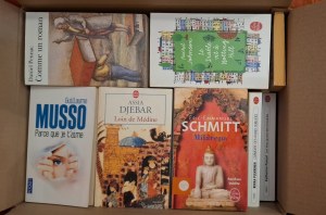 CARTONS DE LIVRES d'OCCASION