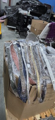 Gros stock de ceintures et accessoires de mode en lot - déstockage grossiste