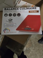 Adler Balance de cuisine électronique AD 3138 Rectangle pour plan de travail