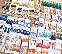 Lot de 300 paires de boucles d’oreilles fantaisie