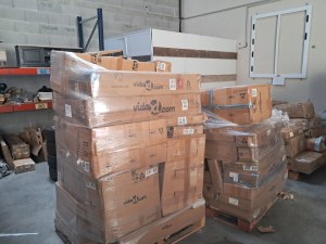 Lot VidaXL non trié – env. 330 articles / 18 palettes – Maison, Mobilier & Jardin – 2...