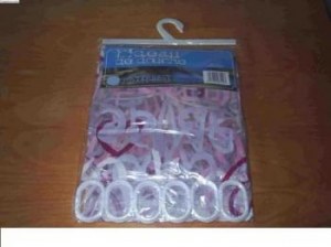 RIDEAUX DE DOUCHE DESTOCKAGE