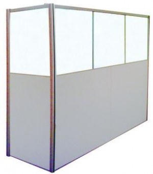 Vend Paravent plombé avec 2 retours de 60 cm