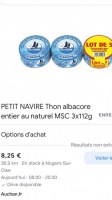 Thon petit navire