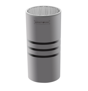 Pot de rangement pour couteau - gris - support ustensiles