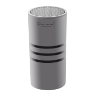 Pot de rangement pour couteau - gris - support ustensiles