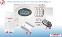 Alarme maison sans fil FOCUS ST-III Bargain