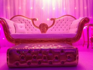 TRONE BAROQUE