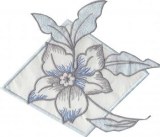 Des napperons et jetés brodés